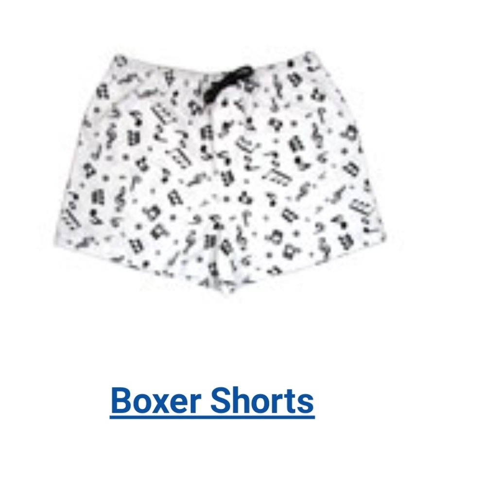 Flannel boxer shorts